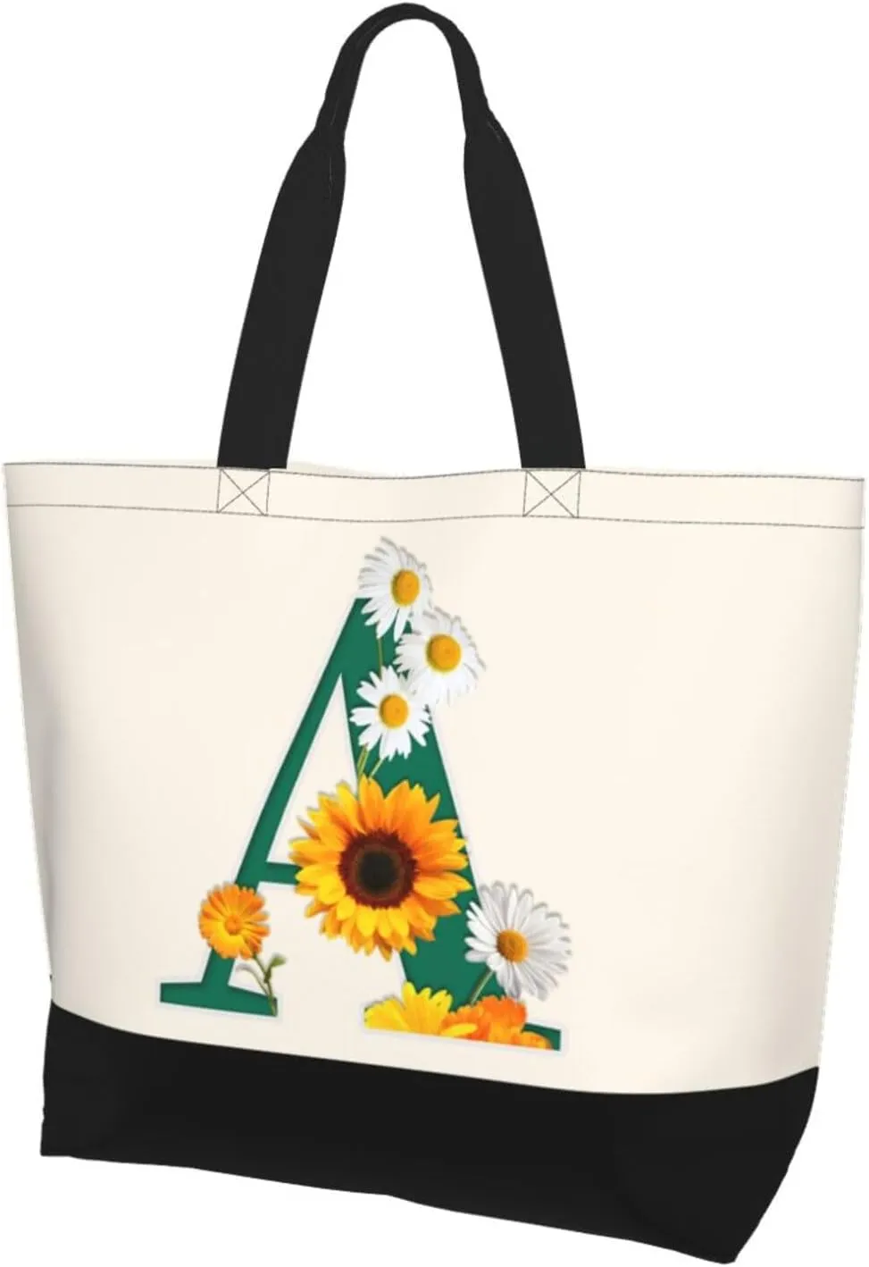 Abybela Custom Tote Bags with Team Logo Text Picture for Women Personalized Shopping Handmade Totes