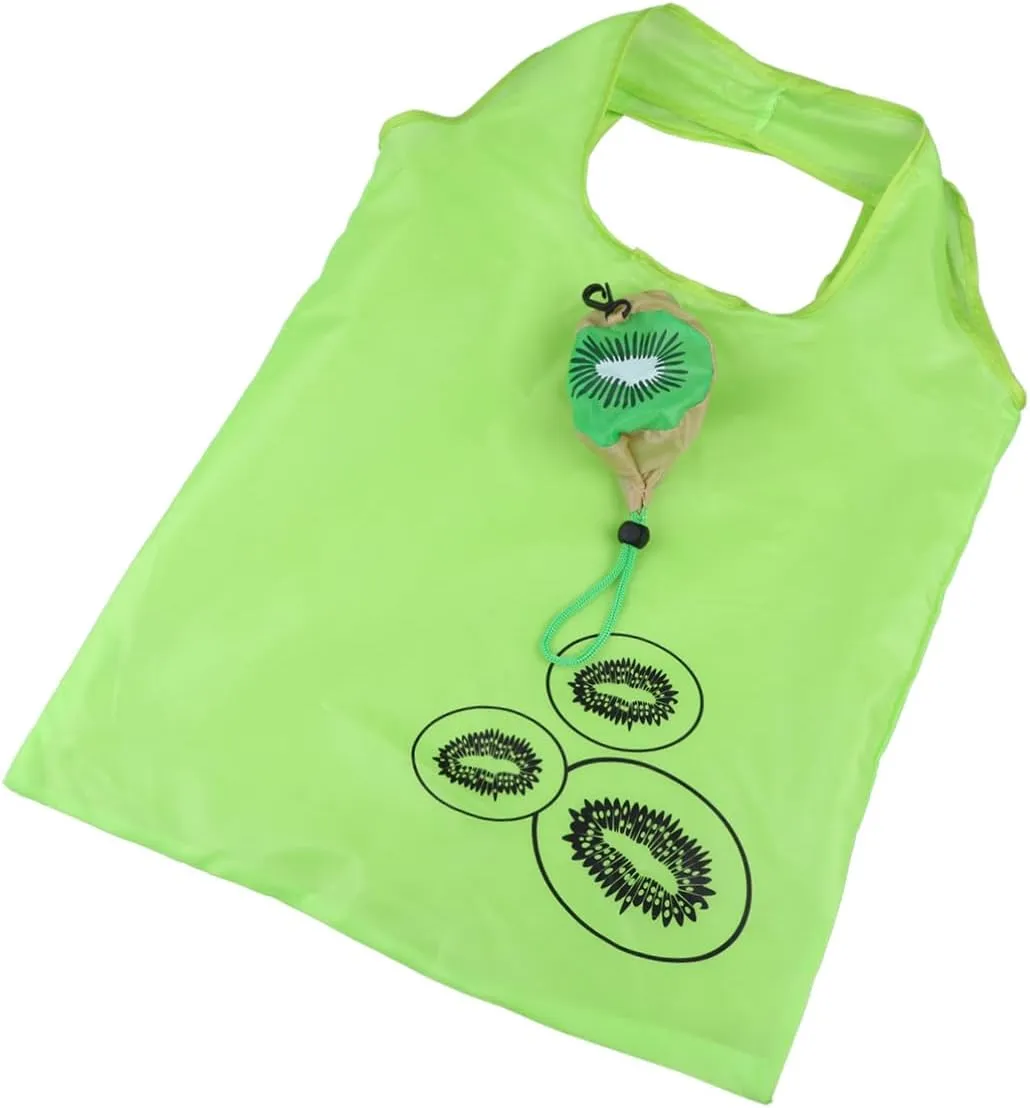 Alipis Reusable Shopping Bags Lightweight Polyester Tote Bags Strawberry Style Compact Design for Grocery