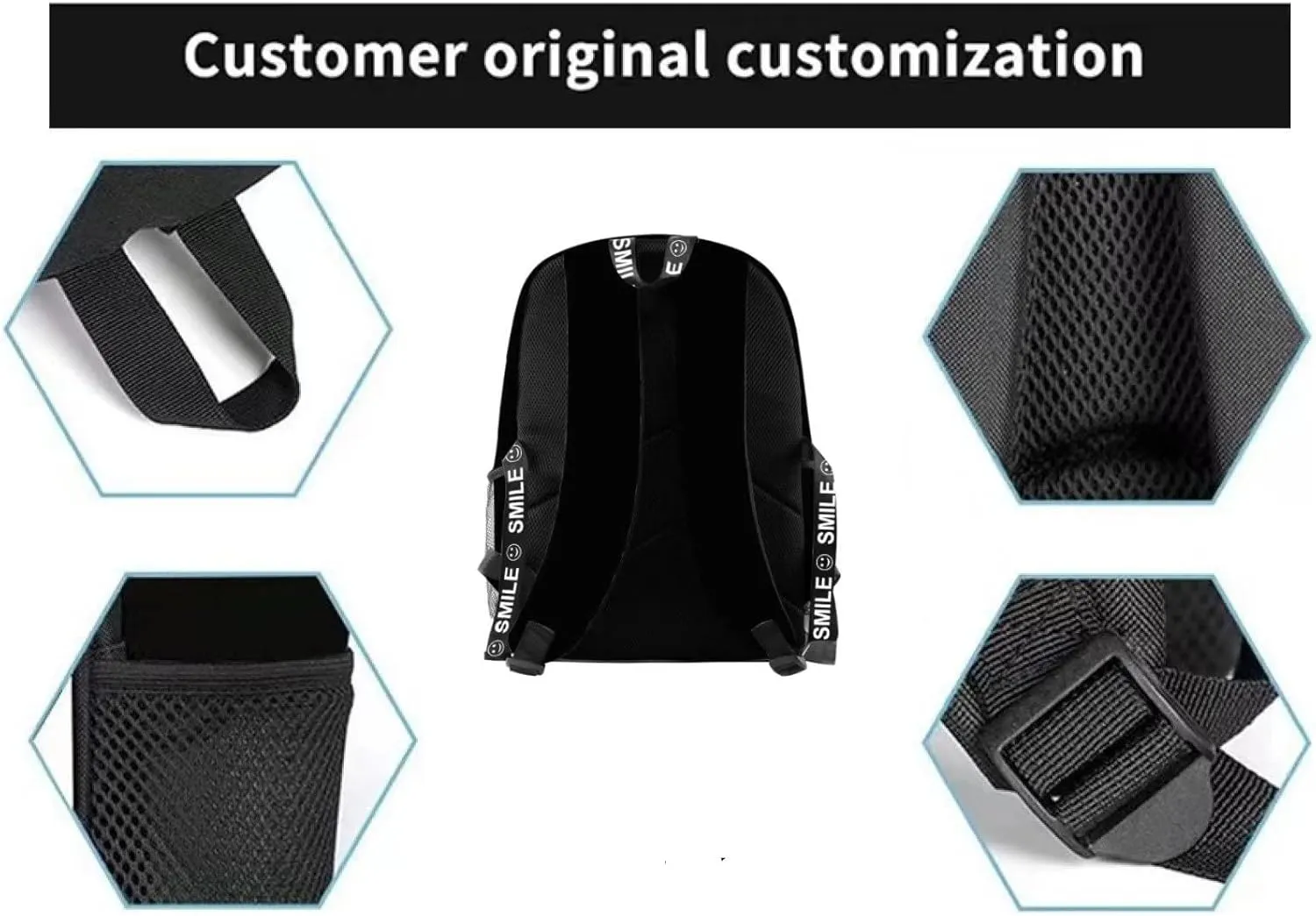 Anime Backpacks Casual Laptop Backpack Travel Bags for Men Women