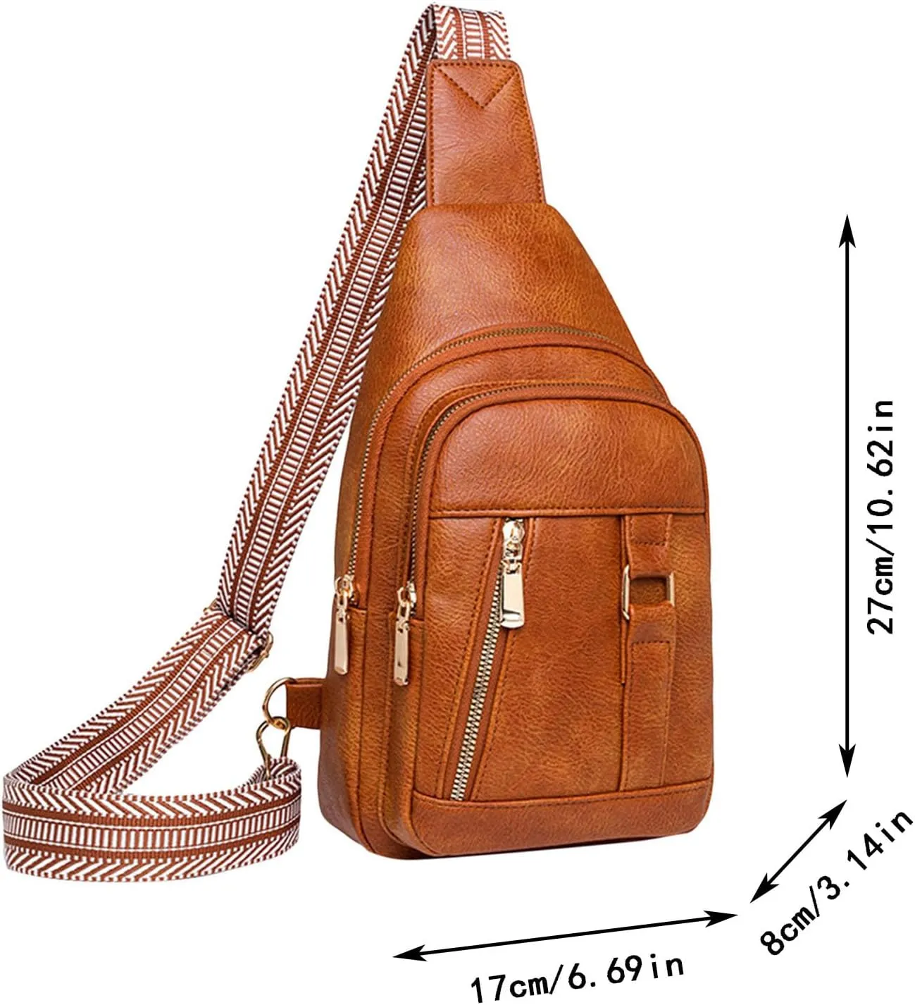 Anti Theft Crossbody Bag for Women Multi Pocket Crossbody Purses Shoulder Handbags Mens Work Backpack(Black)