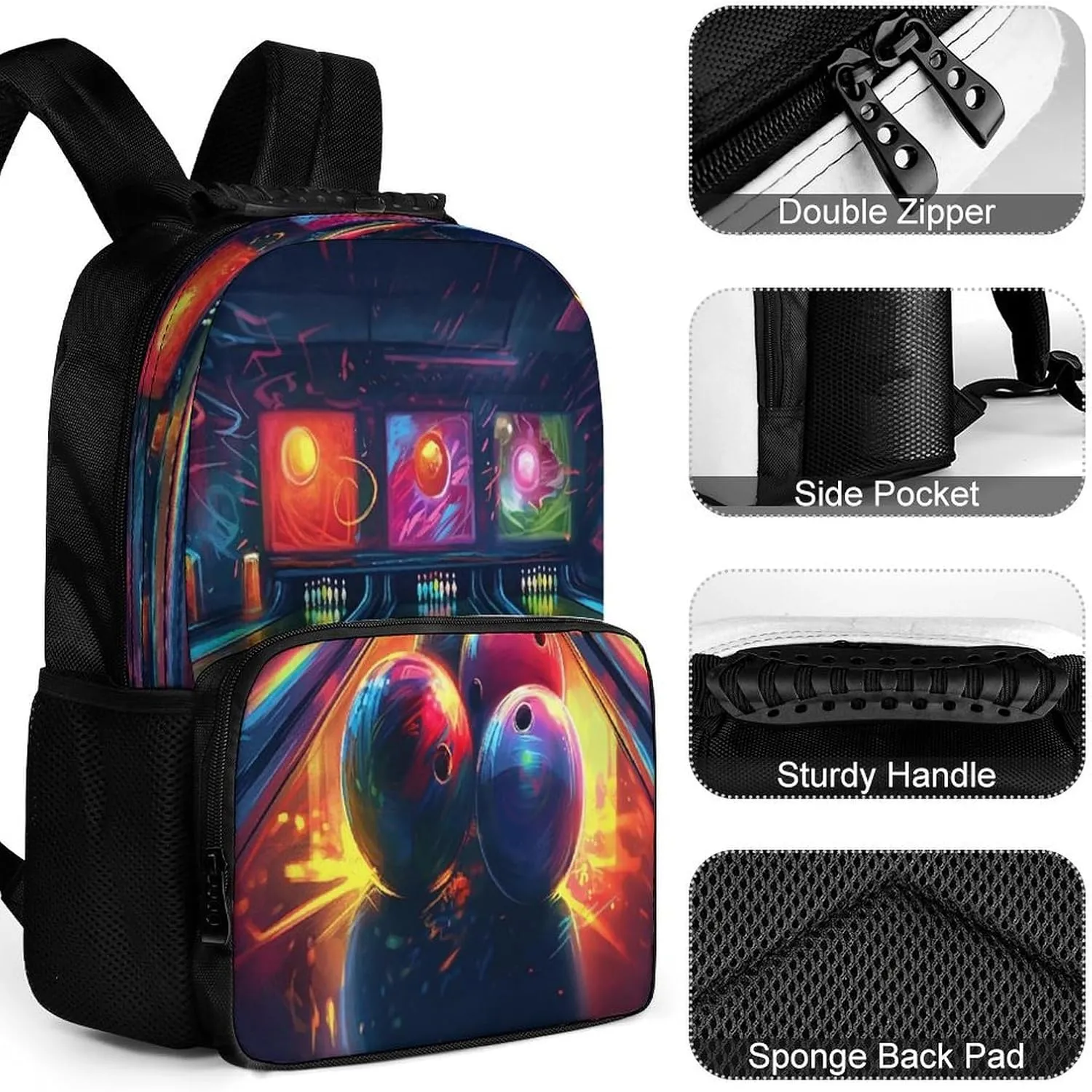Backpacks Bowling Balls Travel Bag Business Work Laptop Backpack