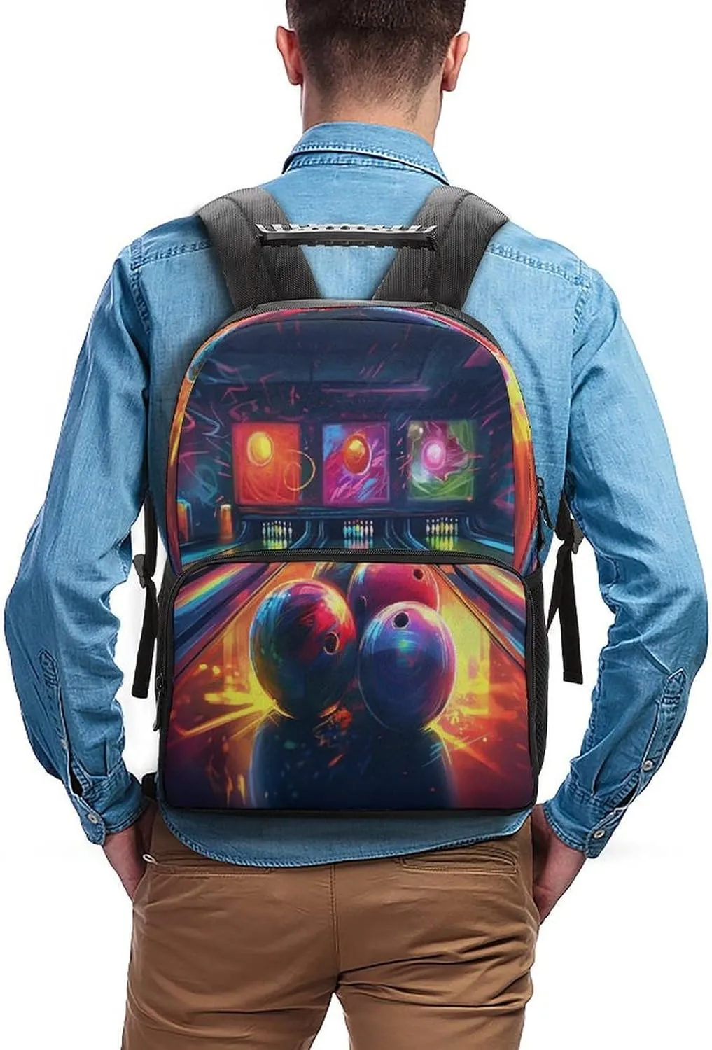 Backpacks Bowling Balls Travel Bag Business Work Laptop Backpack
