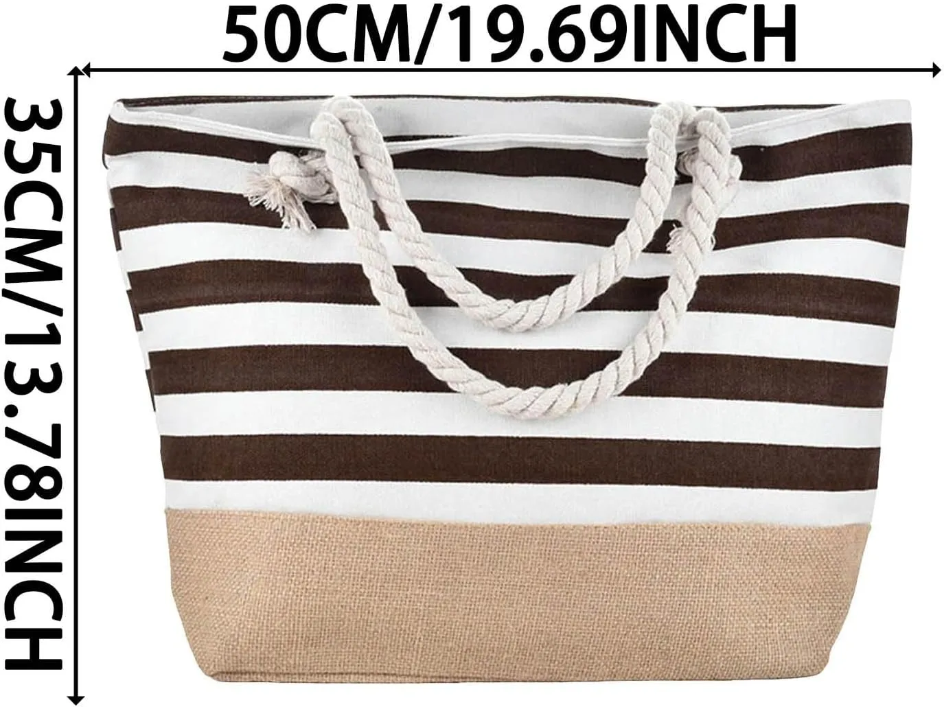 Bag Women Family Beach Bags Zipper Handbag And Sandproof Suitable For Beach Small Tote Bags