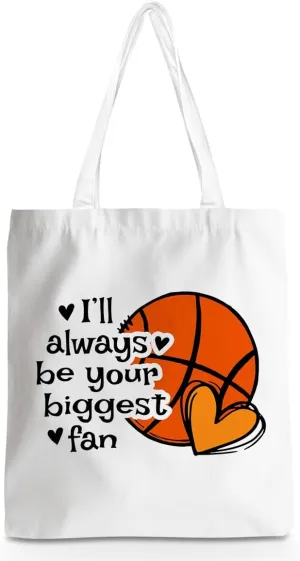Basketball Storage Bag Sports Lovers Tote Bag, Basketball Stuff for Women Men Basketball Fans Player Daughter Son
