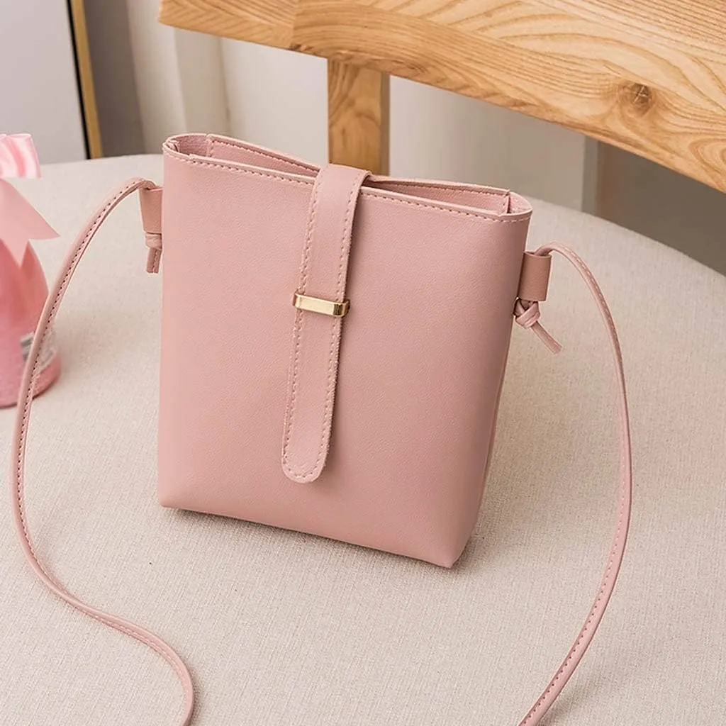 Beach Tote Bag Mini Cell Phone Bags Solid Color Crossbody Handbags Casual Outdoor Walking Shoulder Bag Lightweight F