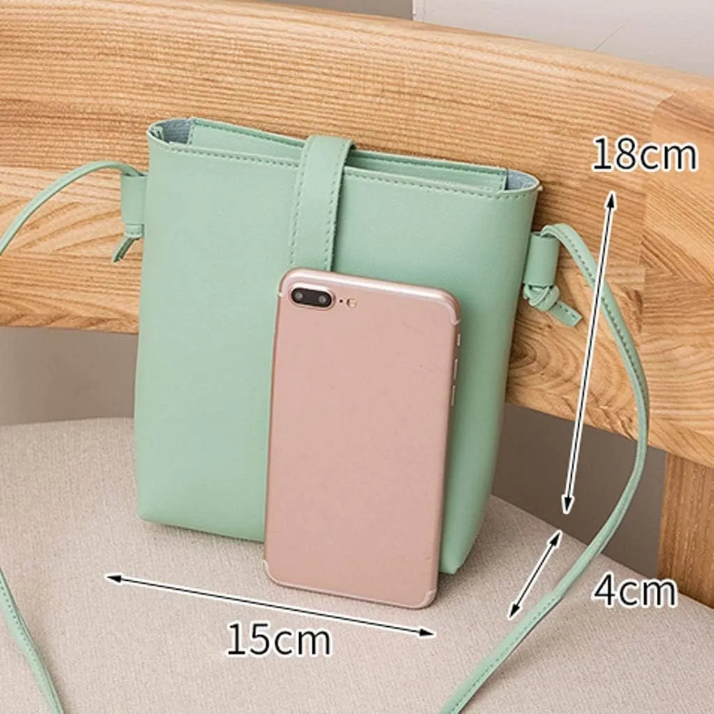 Beach Tote Bag Mini Cell Phone Bags Solid Color Crossbody Handbags Casual Outdoor Walking Shoulder Bag Lightweight F