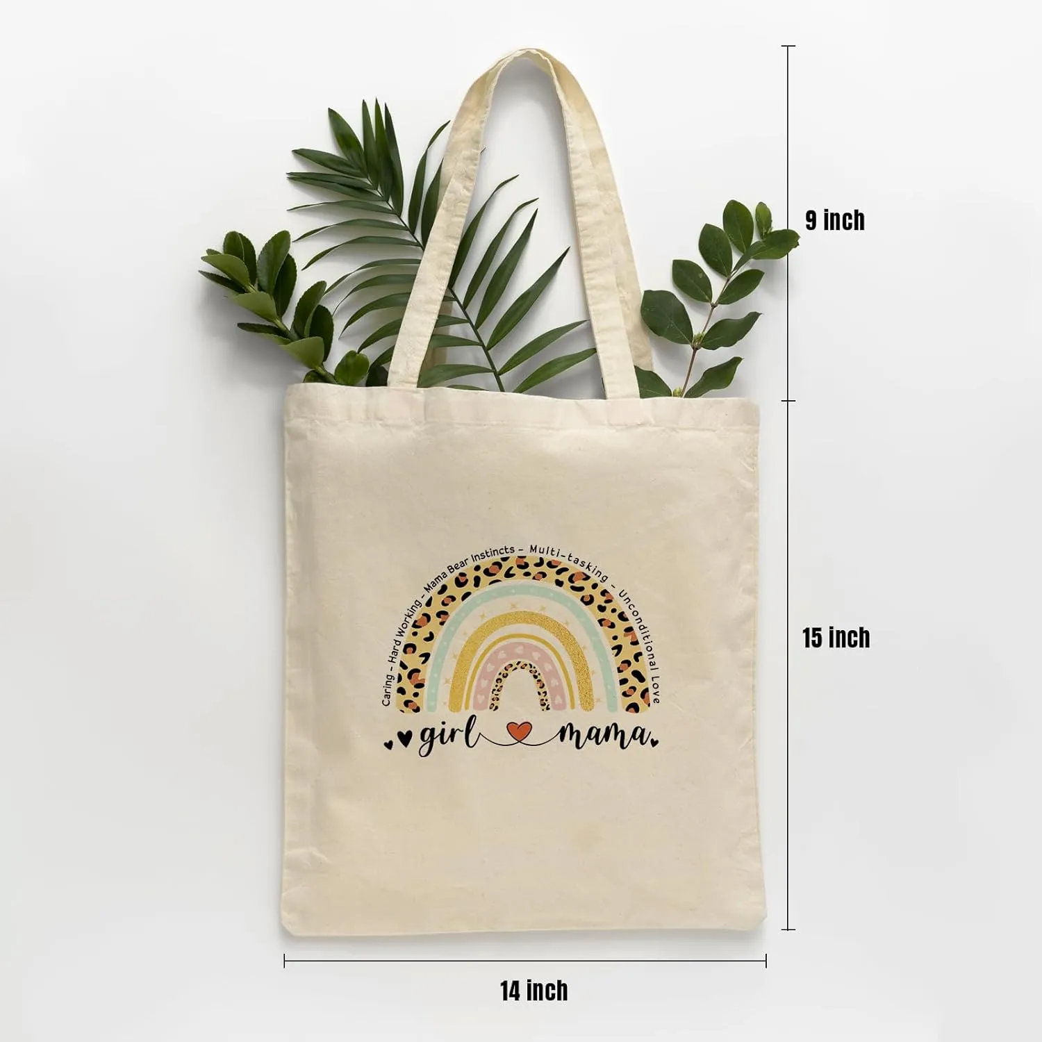 bmuvghi Canvas Tote Bag with Pocket Cute Tote Bag Aesthetic Reusable Shopping Grocery Bags Birthday Gifts for Women