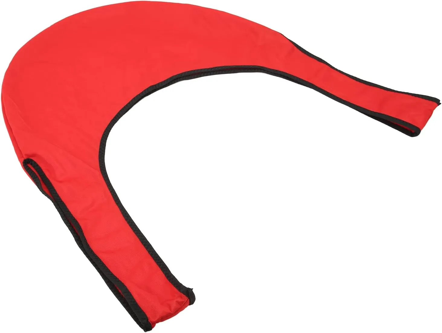 Bowling Seesaw Bag, 60cm Length Polyester Twill Lining Handle Design Portable Bowling Ball Slings for (Red)