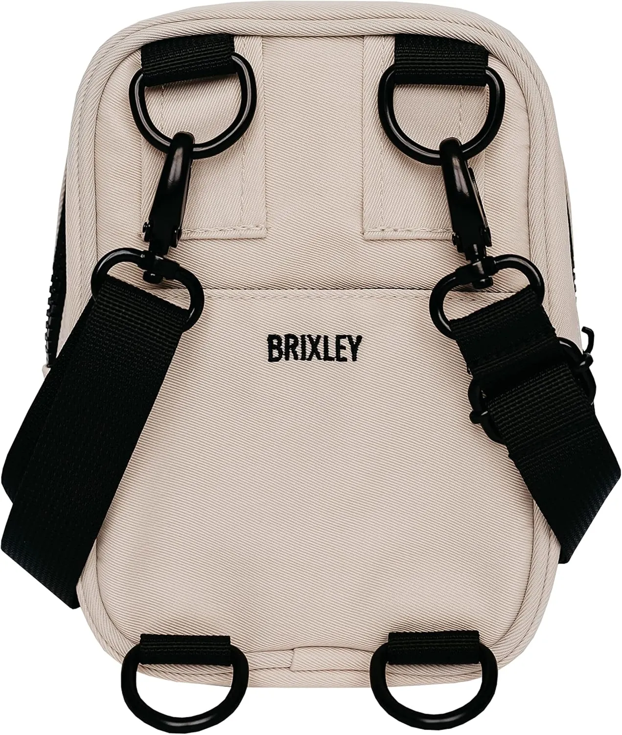 Brixley Crossbody Bag Sling Purse for Women Men Girls Travel, Multi Position Fanny Back Pack