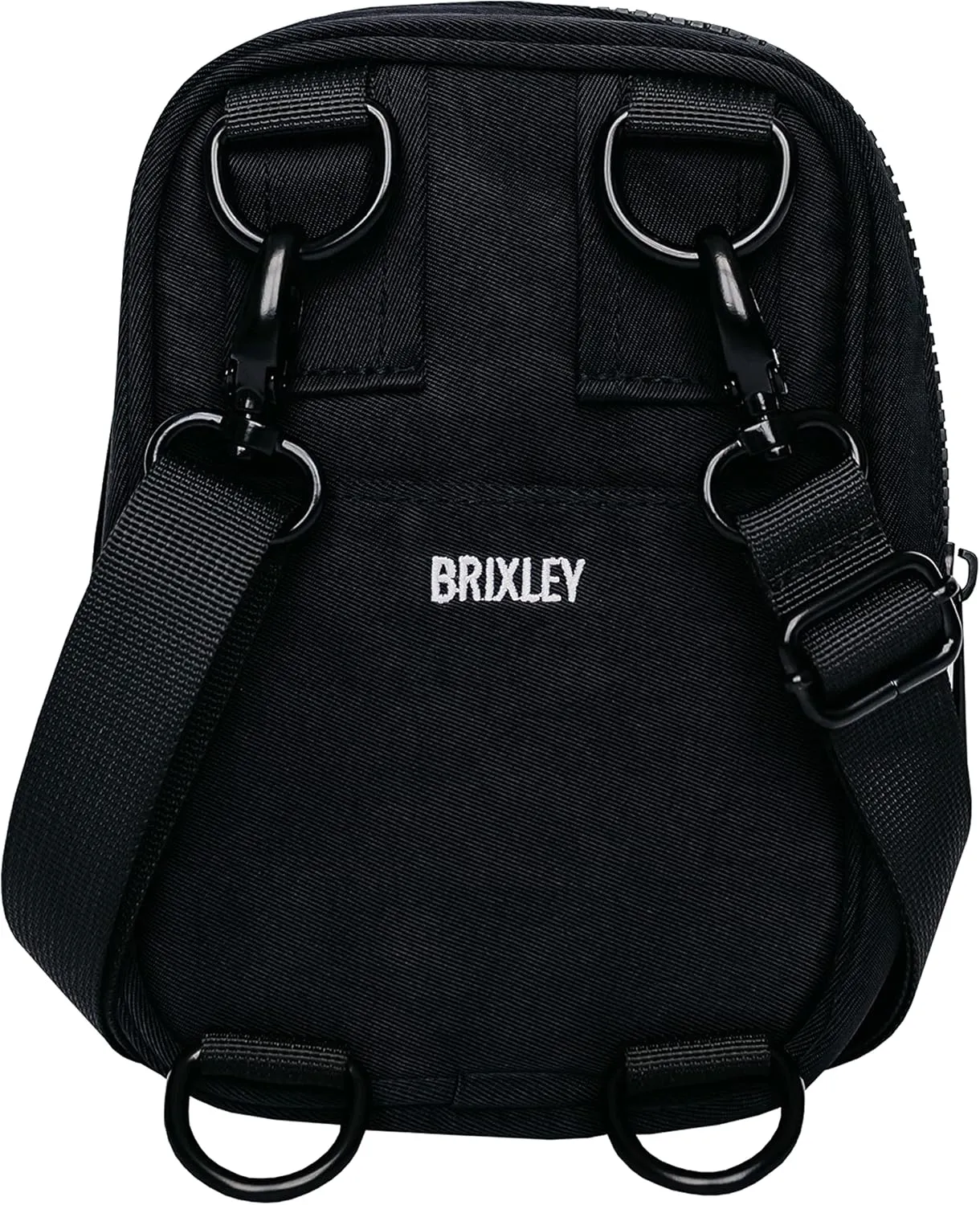 Brixley Crossbody Bag Sling Purse for Women Men Girls Travel, Multi Position Fanny Back Pack