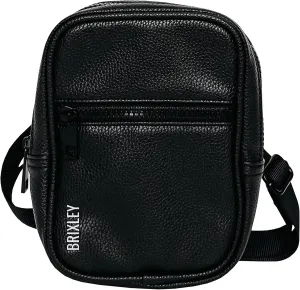 Brixley Leather Crossbody Bag Sling Purse for Women Men Girls Travel, Multi Position Fanny Back Pack