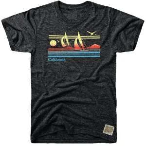 California Sailboats Tri-Blend Tee