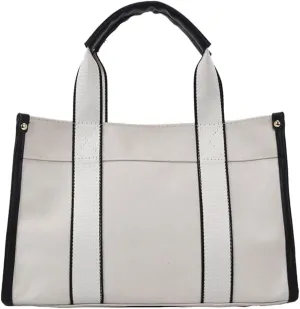 Canvas Tote Bag Clean Aesthetic Canvas Totes with Pockets Aesthetic Everything Bags