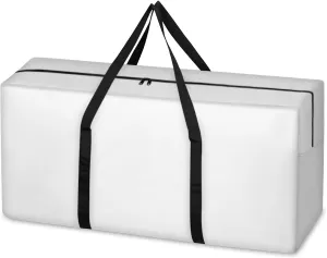 Cartoon Cat Extra Large Moving Bags Heavy Duty Storage Bags Graffiti Cat Cloth Wrap Around Handles Double Zipper Reusable Convenient Foldable Storage Tote for Travel Camping Space Save