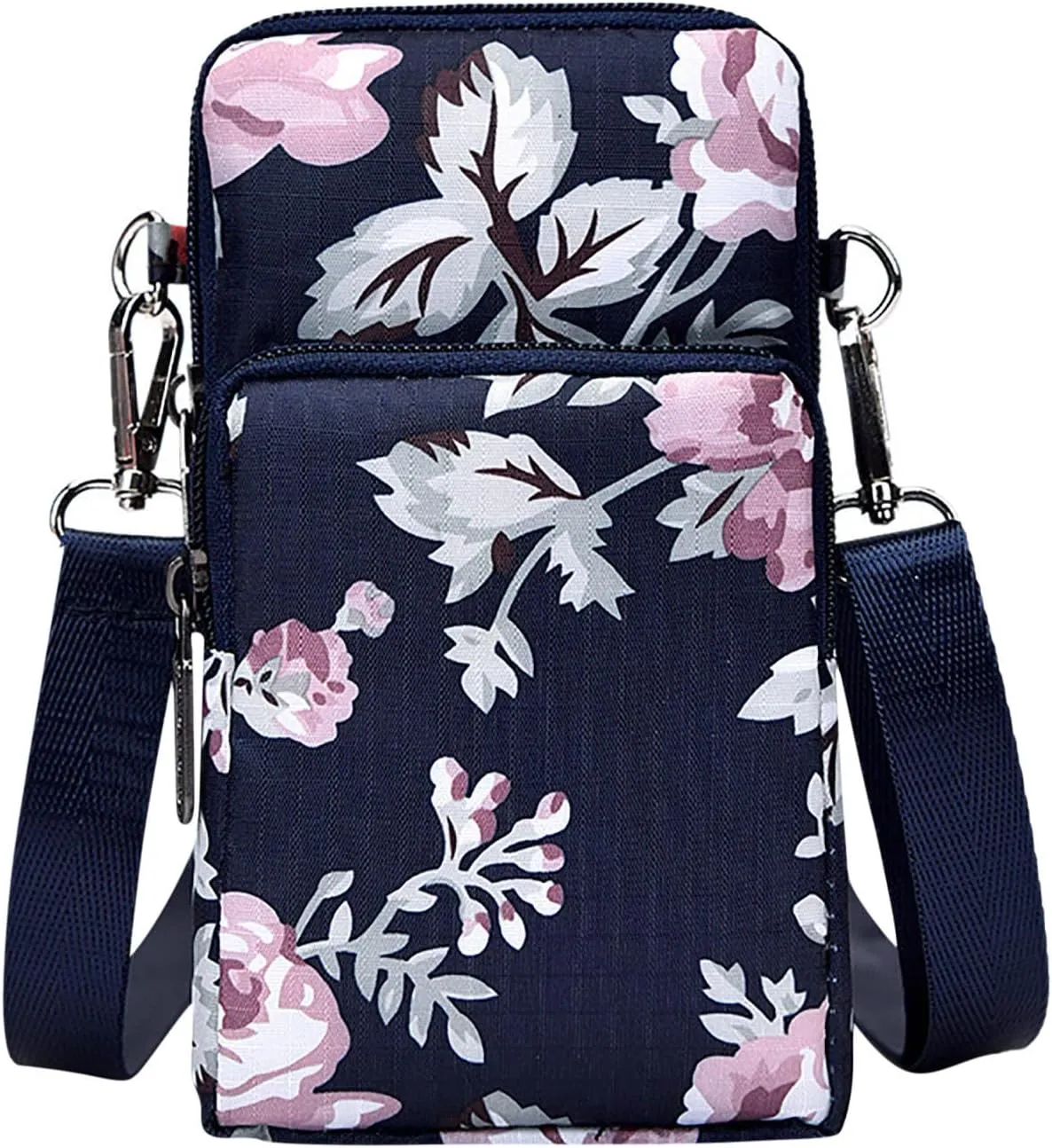 Casual Chest Bag with Convertible Shoulder Strap Shoulder CellPhone Handbag With Credit Purse For Women Small
