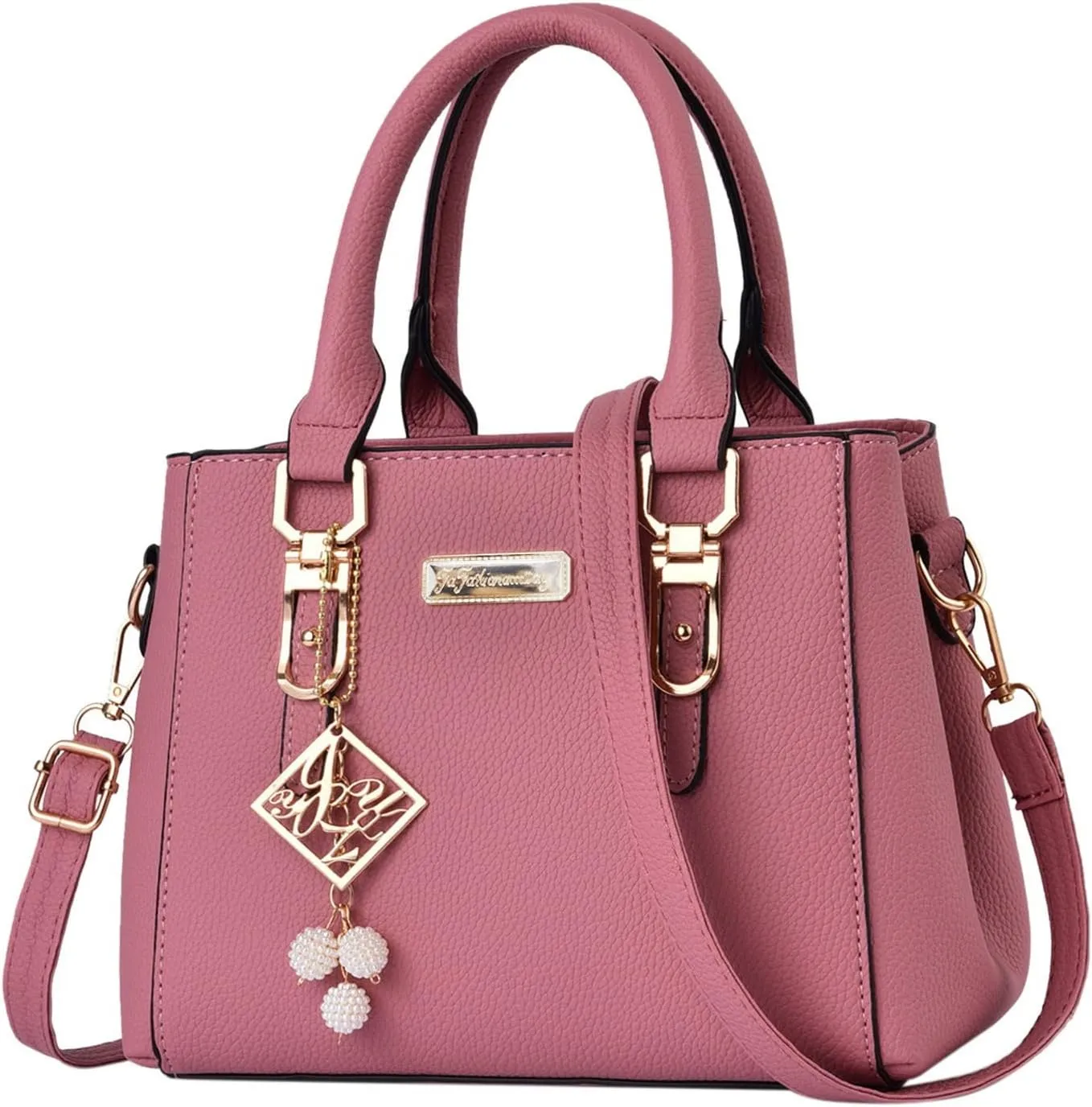Casual Leather Messenger Bag Large Capacity Handbag Fashion Womens Bags over The Shoulder Bags for Women (One Size)