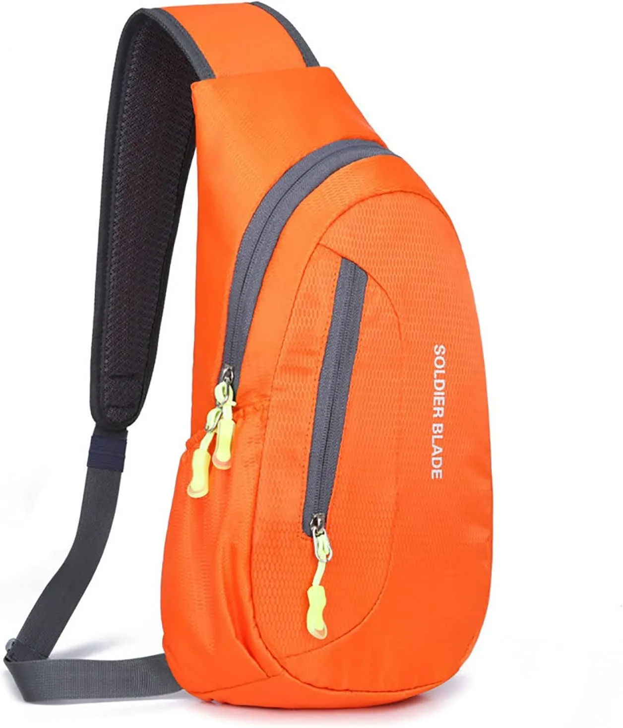 Chest Strap Small Folding Pack for Walking Man Women Outdoor Multifunctional Sling Backpack Fashionable Casual