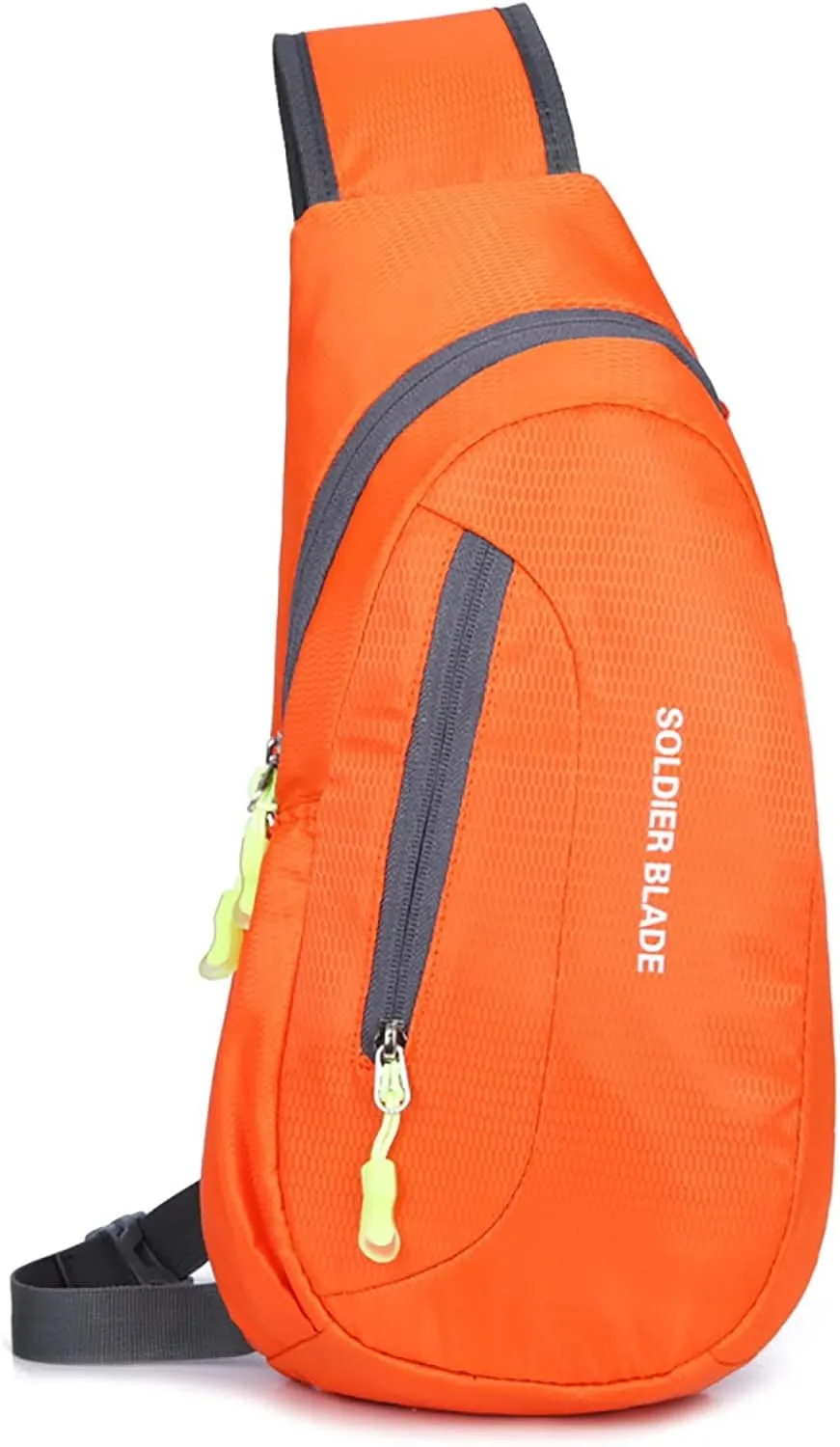Chest Strap Small Folding Pack for Walking Man Women Outdoor Multifunctional Sling Backpack Fashionable Casual