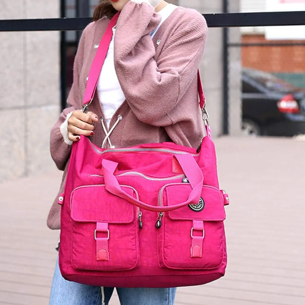 Clutch Saddle Bag Women Fashion Large Capacity Single Shoulder Travel Bags Messenger Bag