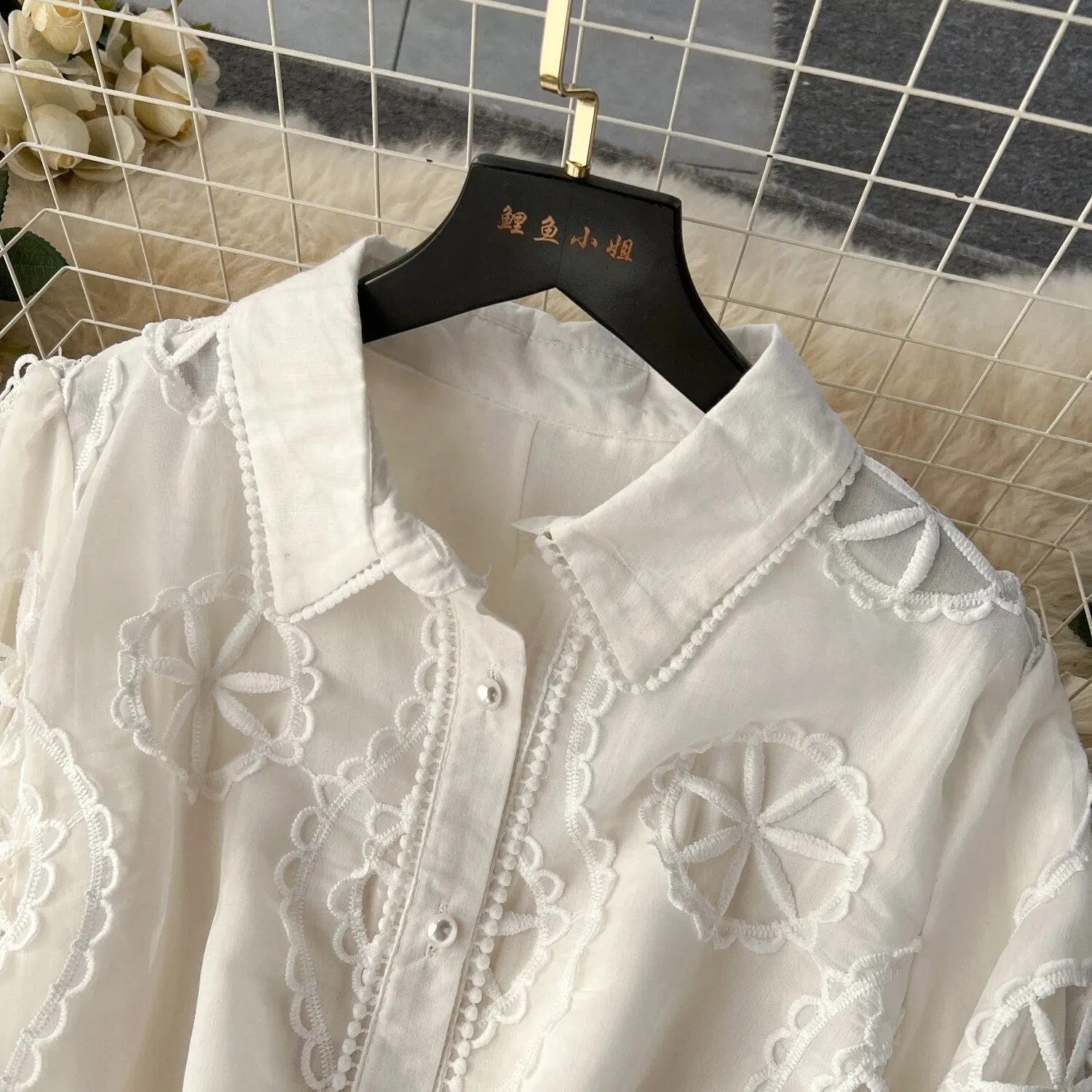 Cora Lace Hollow out Dress