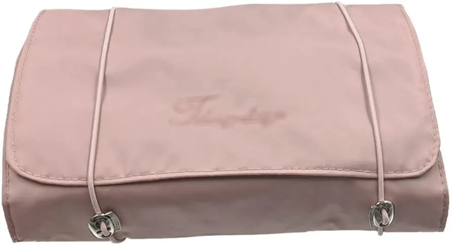 Cosmetic Bag,4-in-1 Removable Bag Organizer for Women,Travel Girls,Women Travel,Makeup with 4 Pouches(Dark Pink), 21.3x9.8in / 54x25cm