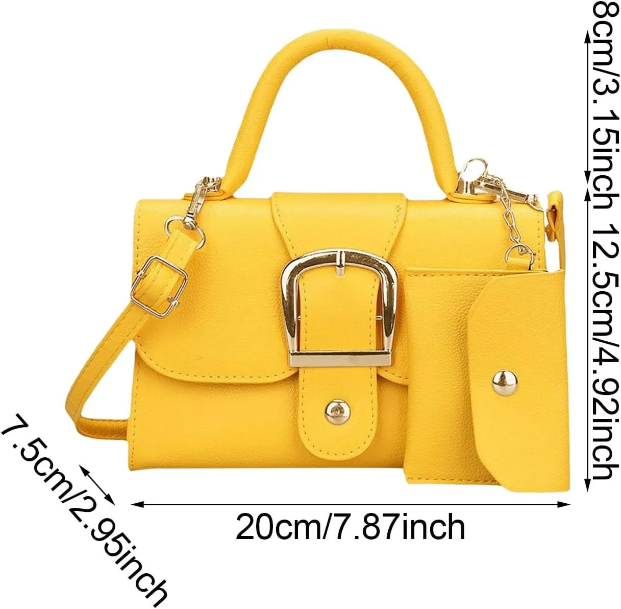 Crossbody Bags for Women Color Small Square Bag Simple Retro Handbag Trendsetter Stylish Child Bag Body Single Shoulder