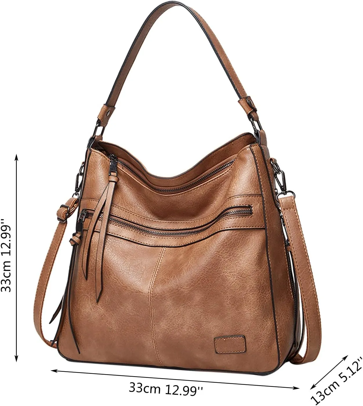 Crossbody Handbag Purse Handbags For Women Large Designer Ladies Bag Bucket Purse Leather