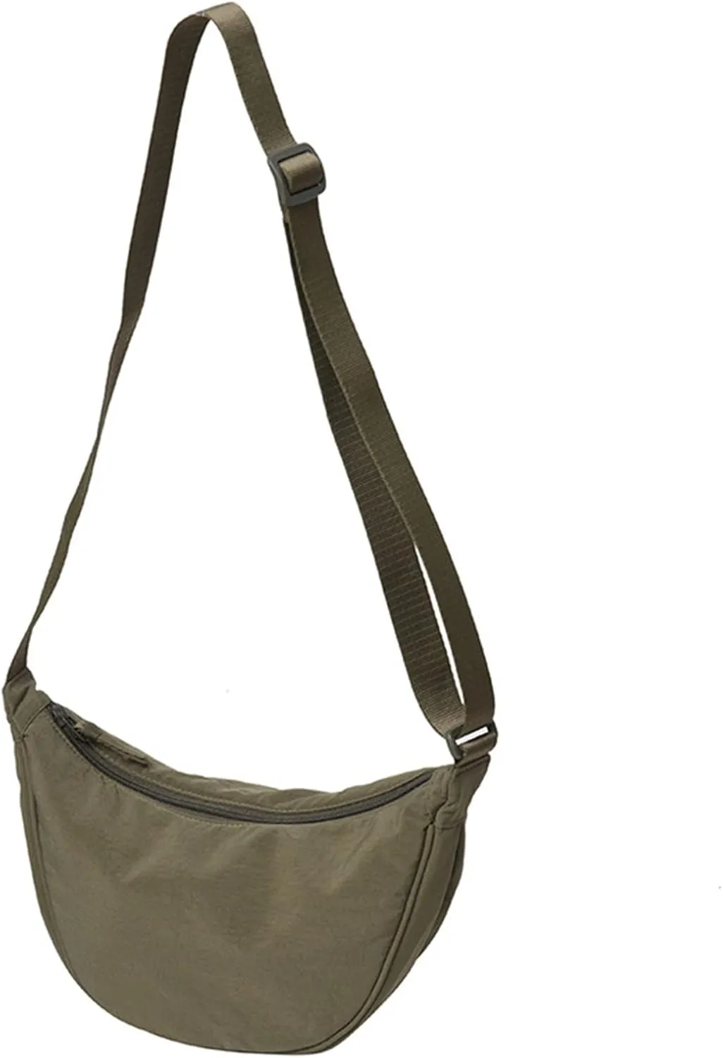 Crossbody Zipper Bag Dumpling Bag Women Armpit Nylon Simple Shoulder Design Crossbody