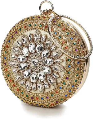 Crystal Clutch Bag Evening Purse Diamond Wedding Bridal Clutches Handbags Shoulder Bag