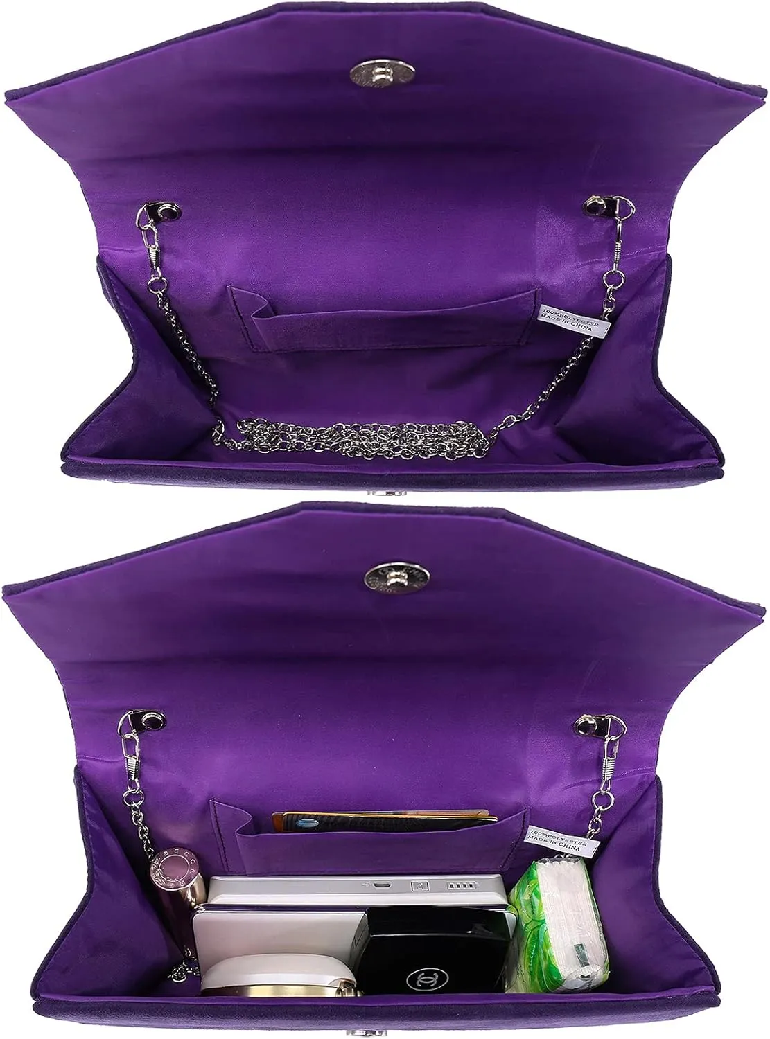 Dasein Women's Evening Bags Formal Party Clutches Wedding Purses Cocktail Prom Handbags
