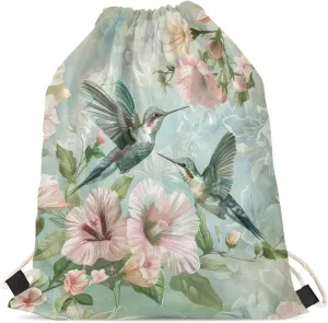 doginthehole Animal Horse Printed Durable Drawstring Bags Teenager Backpacks