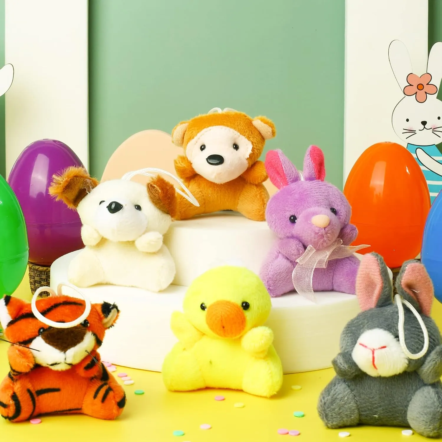 Easter Hot Sale 50% OFFPrefilled Easter Eggs, Filled with Plush Animal Toys