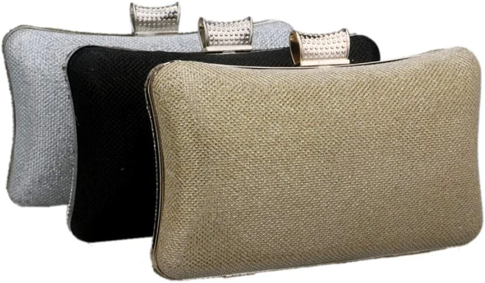 Evening Bag Women Clutches Purse Chain Dress Handbag Rhinestones Wedding Multi Color