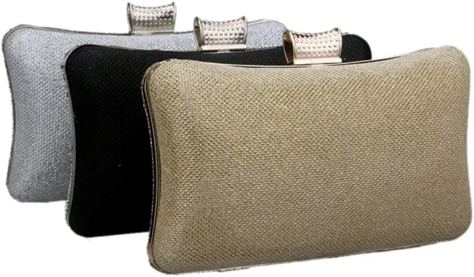 Evening Bag Women Clutches Purse Chain Dress Handbag Rhinestones Wedding Multi Color