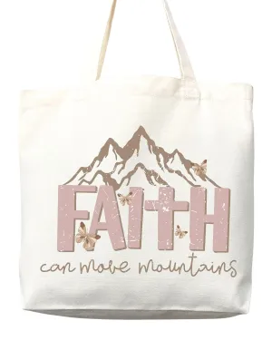 Faithful Christian Eco-Friendly Canvas Tote Bags - Inspirational Religious Totes, Bible Verses, Cross Designs, Church Gifts, Reusable Shopping Bags, Sustainable Carry-All (Tote Bag   Matching Pouch)