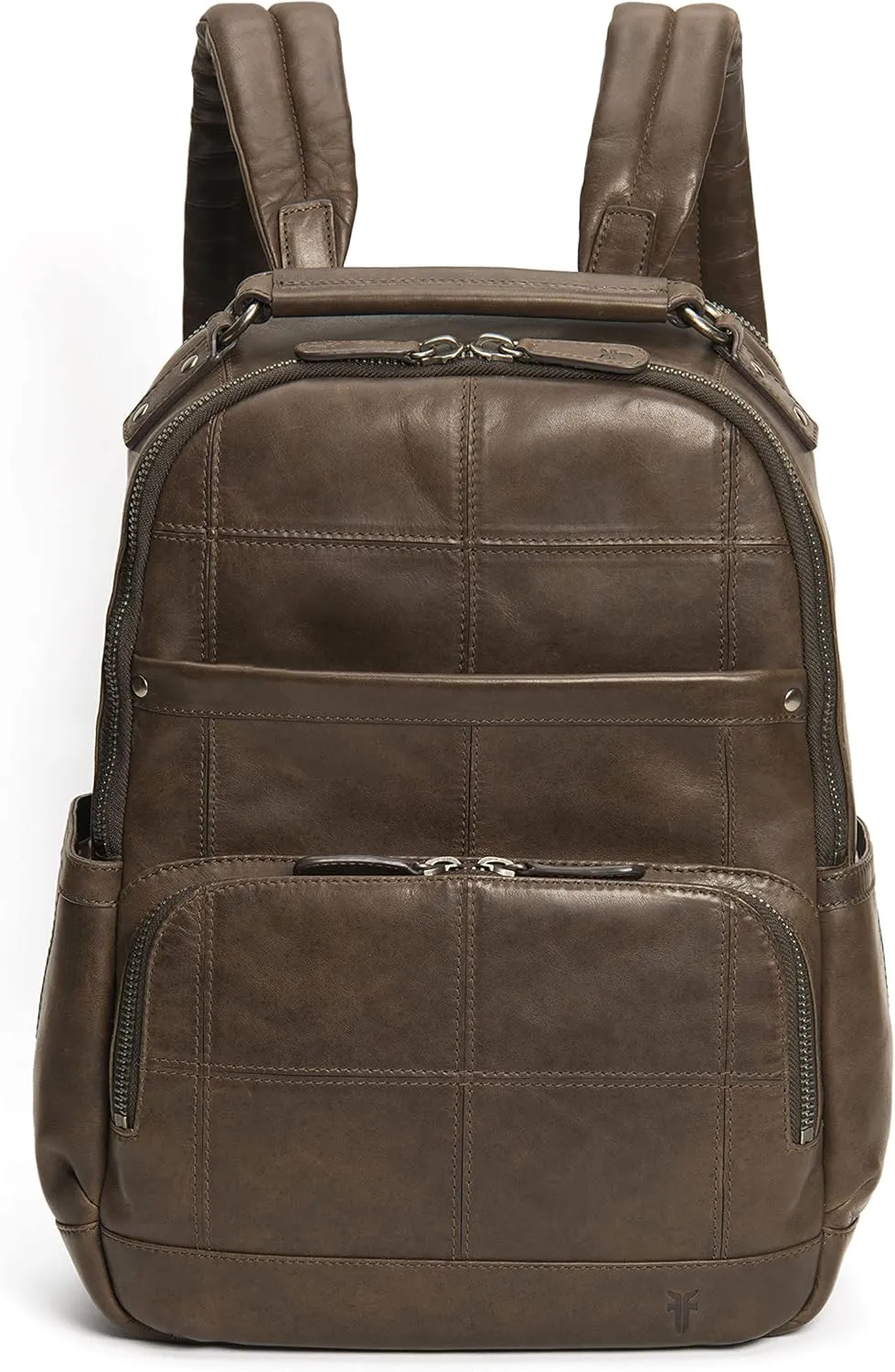 Frye mens Logan Patchwork Backpacks, Slate, One Size US