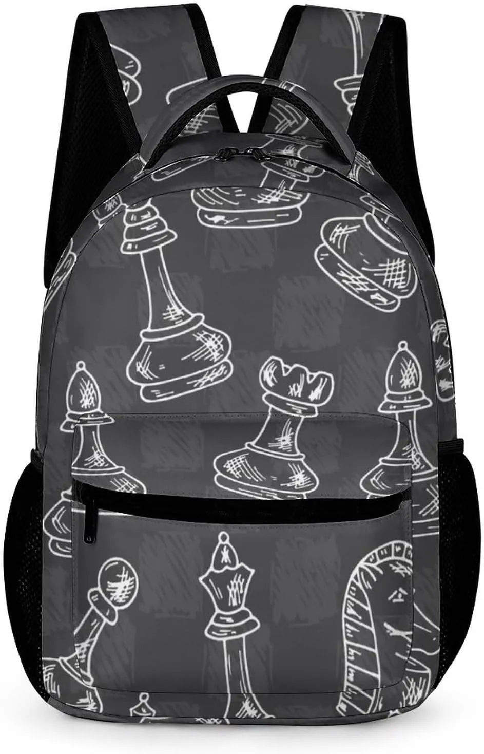 FunnyStar Chess Pieces Laptop Backpack Cute Daypack for Camping Shopping Traveling