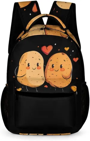 FunnyStar Cute Potatoes Laptop Backpack Cute Daypack for Camping Shopping Traveling