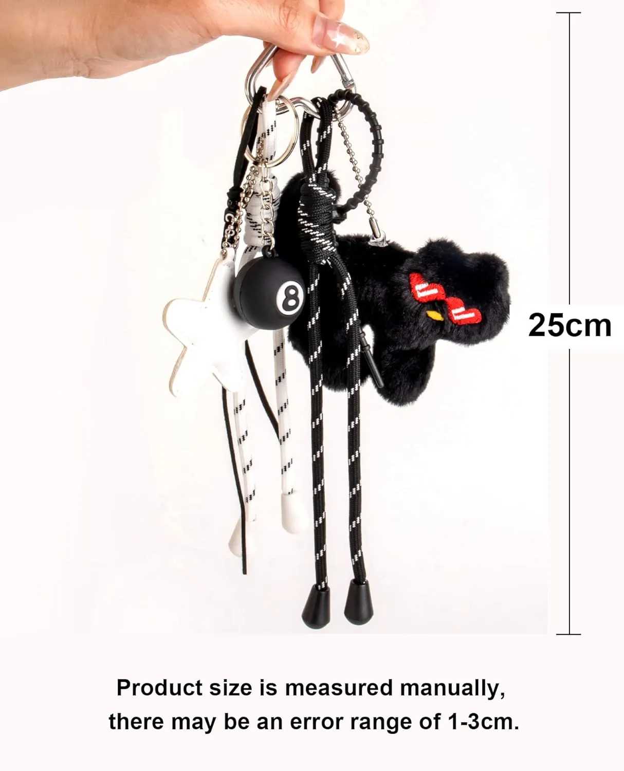 Georgie Porgy Bag Charms Keychains Handbag Accessories for Women Purse Backpack Sports Bag Pendant Cute Unique Gift for Girls