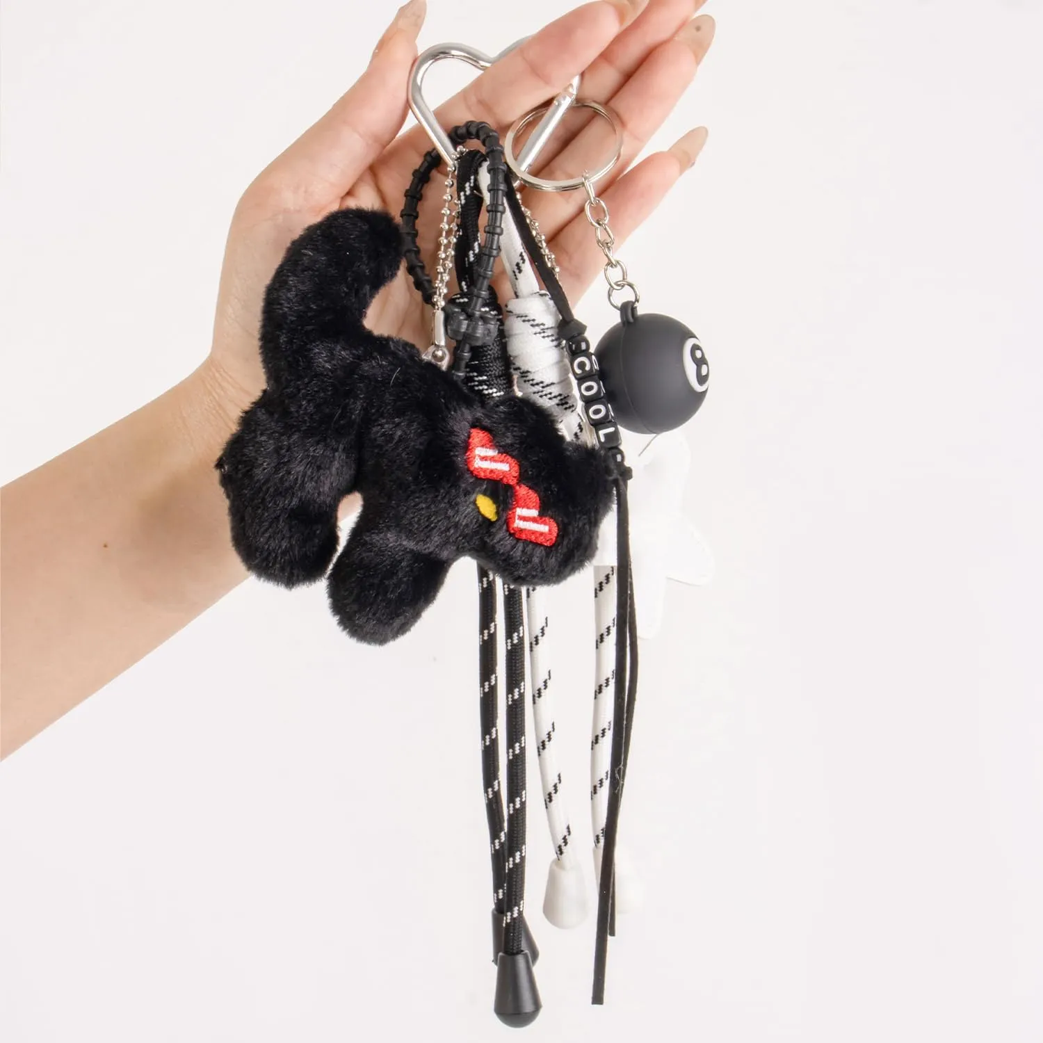 Georgie Porgy Bag Charms Keychains Handbag Accessories for Women Purse Backpack Sports Bag Pendant Cute Unique Gift for Girls