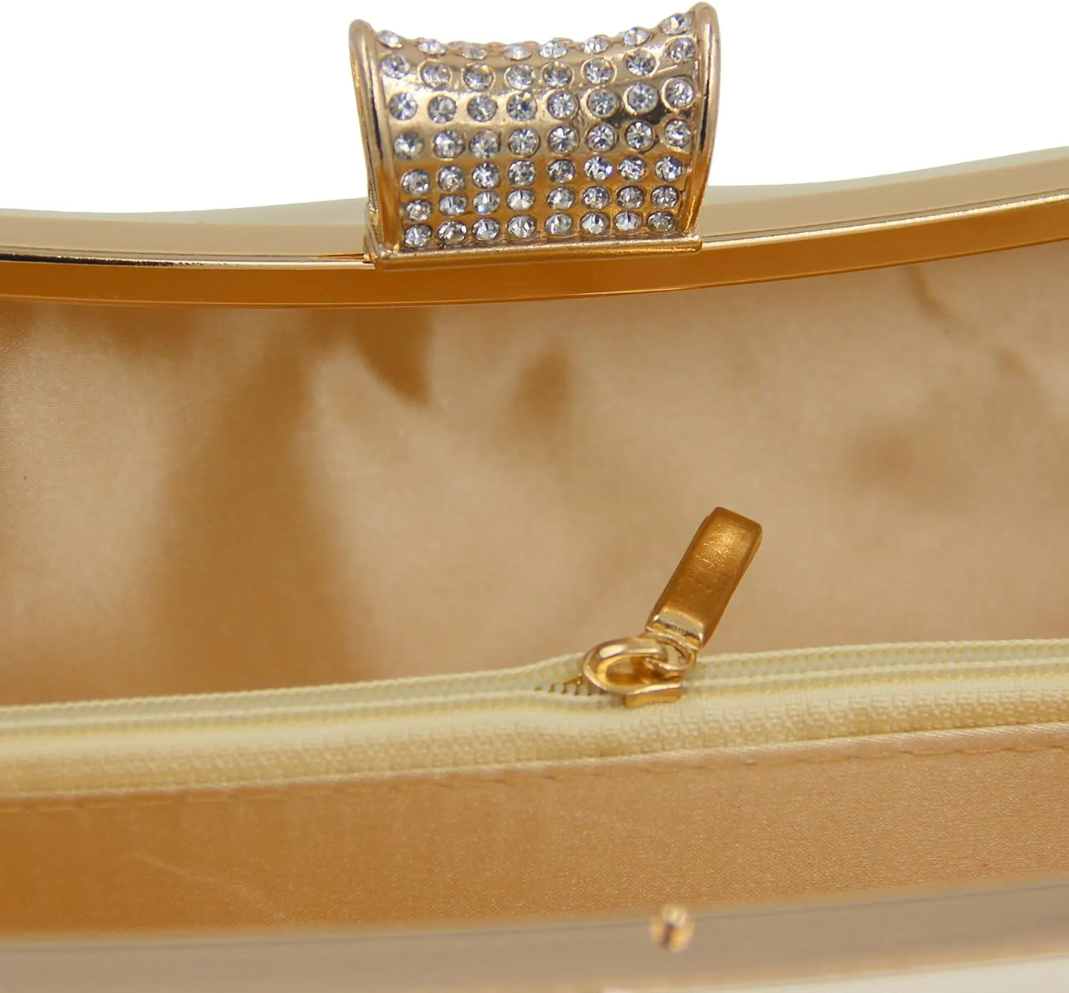 Girl's Colored Beaded Rhinestone Evening Purse Clutches Bag for Party Wedding Elegant Handbag
