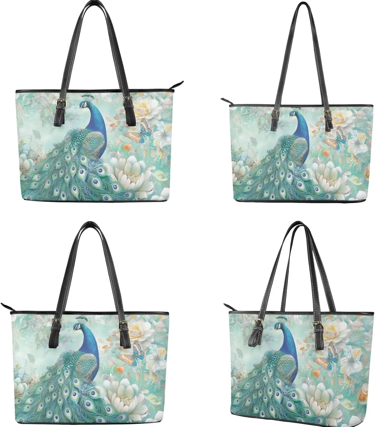 Handbags for Women Shoulder Bags Tote Satchel Hobo 2pcs Purse Set