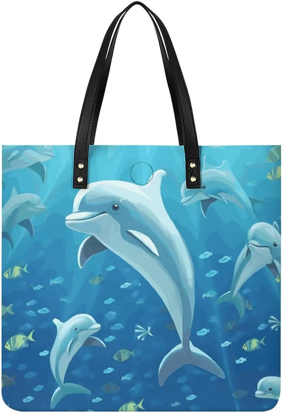 Handbags for WomenDolphinTrendy Vegan Leather Hobo Handbags,Women's Soft Bucket Bag For Women - Ladies Handbags For Work, Travel, Casual Use,Birthday Gifts