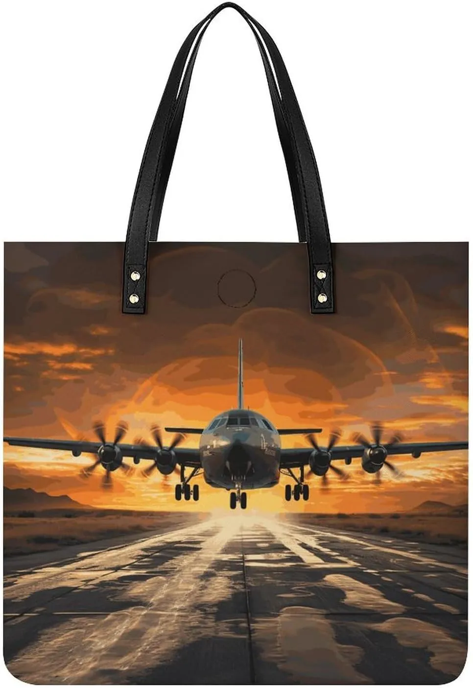 Handbags for WomenMilitary PlaneTrendy Vegan Leather Hobo Handbags,Women's Soft Bucket Bag For Women - Ladies Handbags For Work, Travel, Casual Use,Birthday Gifts