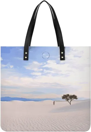 Handbags for WomenRomantic Sand LandscapeTrendy Vegan Leather Hobo Handbags,Women's Soft Bucket Bag For Women - Ladies Handbags For Work, Travel, Casual Use,Birthday Gifts