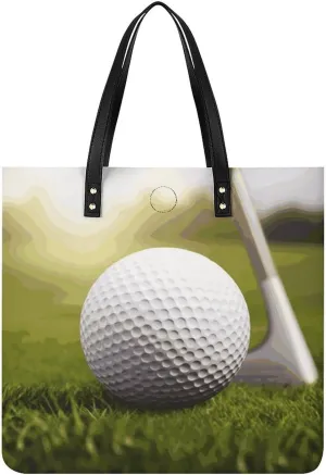 Handbags for WomenSport Golf BallTrendy Vegan Leather Hobo Handbags,Women's Soft Bucket Bag For Women - Ladies Handbags For Work, Travel, Casual Use,Birthday Gifts