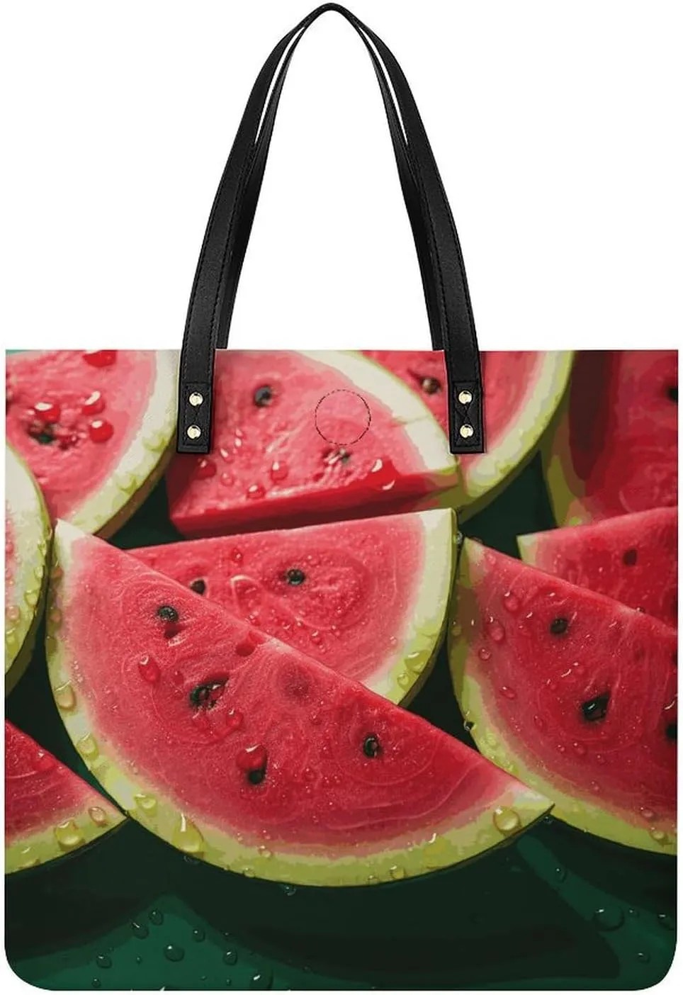 Handbags for WomenWatermelon BeautifulTrendy Vegan Leather Hobo Handbags,Women's Soft Bucket Bag For Women - Ladies Handbags For Work, Travel, Casual Use,Birthday Gifts