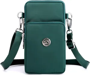 Handiness Sling Bag Messenger Wallet Crossbody Handbag With Credit Slots CellPhone Card Shoulder Small Mini For