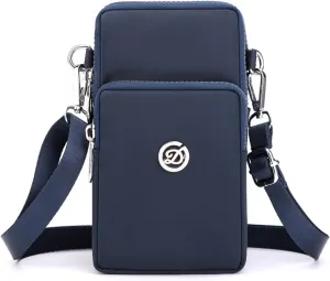 Handiness Sling Bag Messenger Wallet Crossbody Handbag With Credit Slots CellPhone Card Shoulder Small Mini For