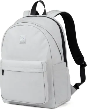 Hanke Travel Backpack for Women Men, Effortless Work Backpack for Women, Airline Approved Anti Theft Backpacks with Luggage Strap, Lightweight School Backpacks Casual Daypack (Rock Grey)